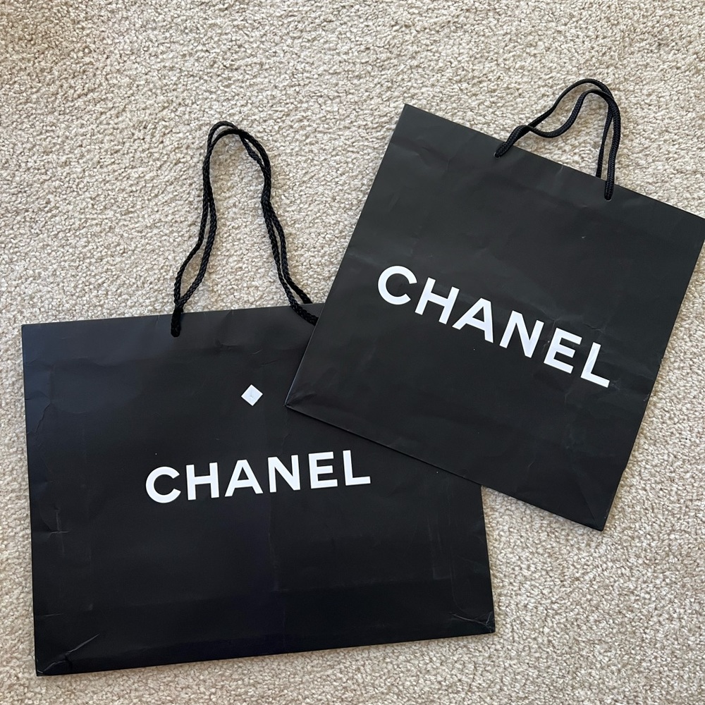 Chanel paper bags